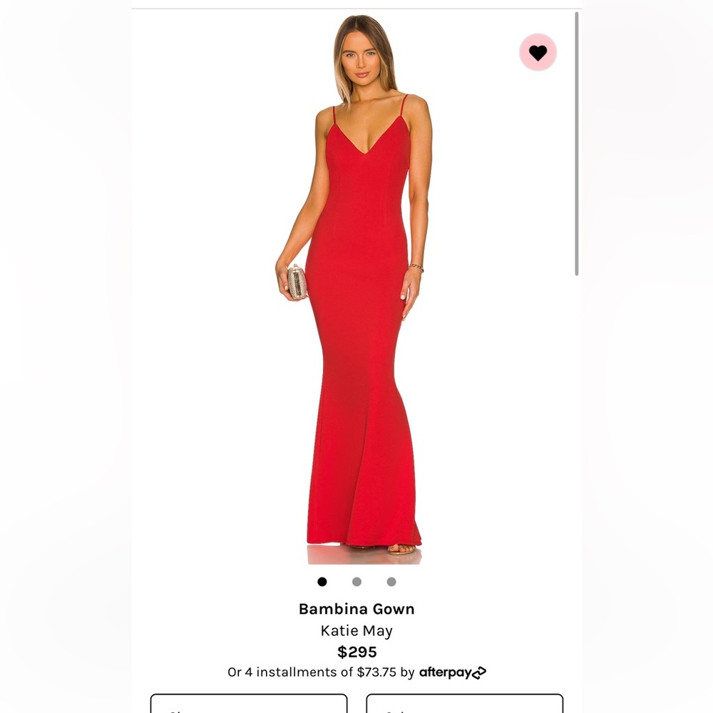 Katie May Red Bambina Gown - Medium